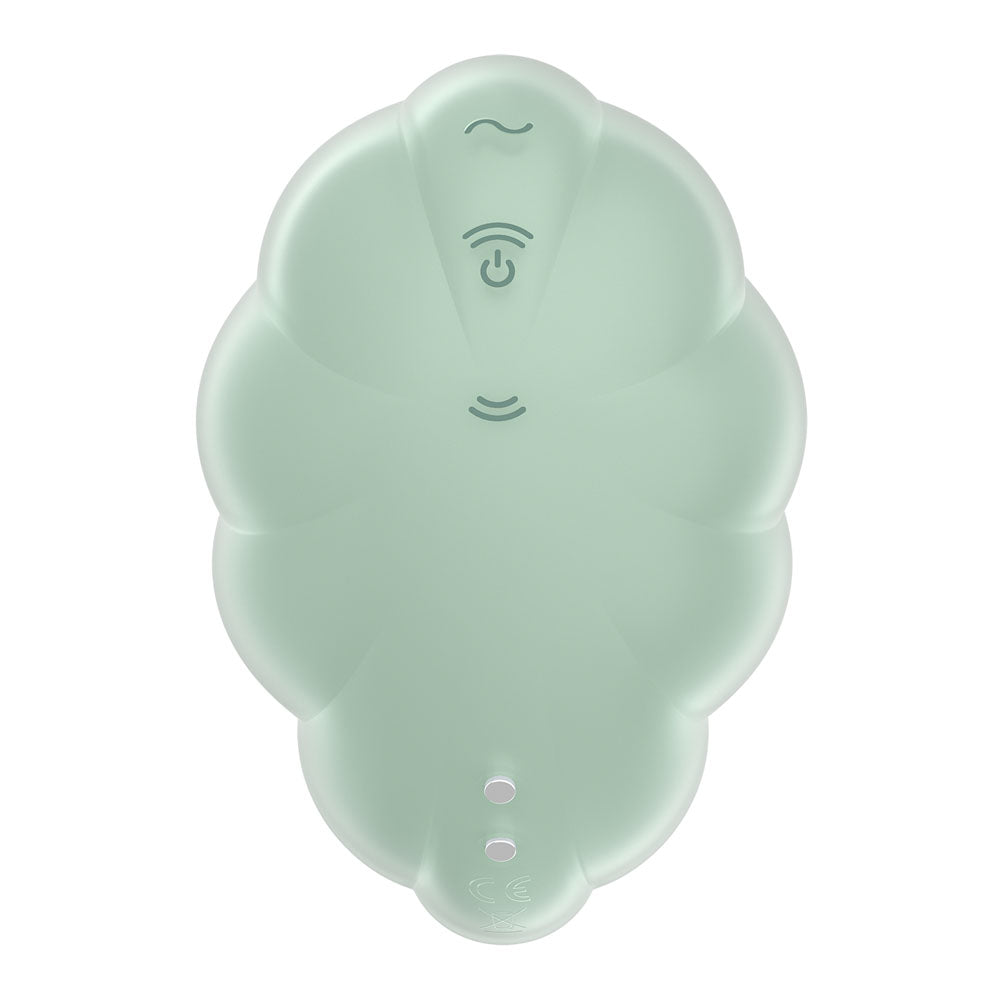 Satisfyer Cloud Dancer Mint USB Rechargeable Vibrating Air Pulse Stimulator